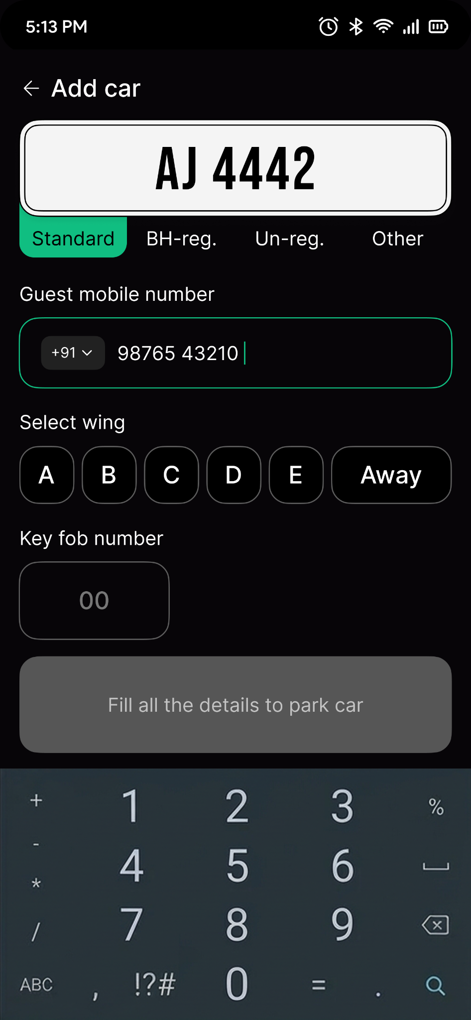 Wotiko add car screen